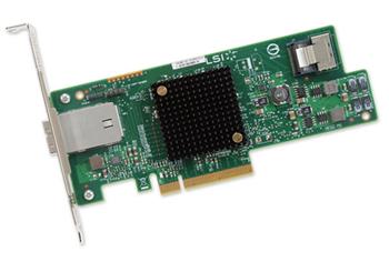 !BAZAR! LSI SAS9207-4i4e(2308) SAS2HBA(JBOD) 1×8087,1×8088,exp:256HD,PCI-E8 g3,MD2,SGL