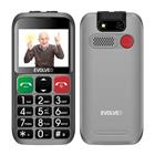 !ROZBALENO! EVOLVEO EasyPhone ET, mobilní telefon pro seniory s nabíjecím stojánkem, stříbrná