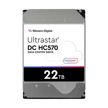 22TB WDC Ultrastar HC580 - 7200rpm, SAS3, 512e/4kn, 512MB ArmorCache, OptiNAND (SE) 3,5"