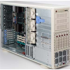 A+ 2041M-T2+R 2U,4×S-F,2GbE,PCI-X,2PCI-E16,2PCI-E8,6sATA,rPS,černý