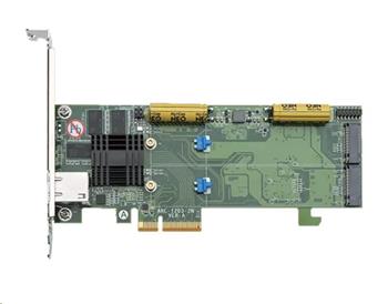 Areca 1203-2N M.2 NVMe RAID(0/1/JBOD) 512MB+CAP 2×M.2 80/110mm, PCI-E4(g2), RJ45, LP