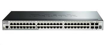 D-LINK DGS-1510-52X Řízený (smart) switch 48×1GbE,4×SFP+ (10GbE)