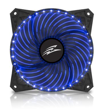 EVOLVEO 12L2BL, ventilátor, 120mm, 33 LED, modrý, 3pin