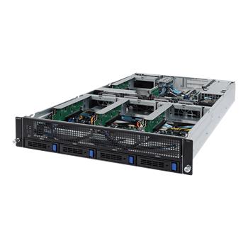 GPU Server G242-Z10 2U S-SP3(240W), 4GPU(PCI-E16),2PCI-E8LP, OCP, 2GbE, 4sATA,2NVMe/SFF, IPMI, 8DDR4, rPS (80+PLAT)