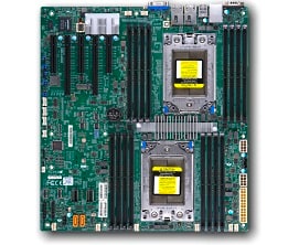 H12DSi-NT6 2S-SP3,eATX,2×10GbE-T,16DDR4-3200,3PCI-E16g4,3-E8g4,4NVMe4,10sATA,IPMI