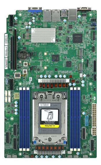 H13SVW-NT S-SP6(225W), WIO, 2×10GbE-T, 6DDR5-4800, 6NVMe5+4NVMe5/16sATA, 2M.2, IPMI, RoT