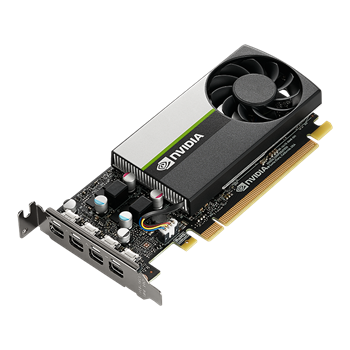 nVidia T1000 (896 CudaCores, 8GB GDDR6, PCI-E16g3 LP, 1slot, 4mDP, 50W), aktivní chlazení