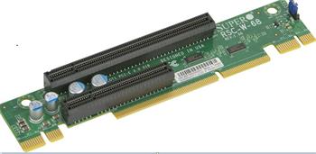 RSC-W-68 - riser card 1U WIO ->1×PCI-E16/2×PCI-E8 levý (X11SSW-F - 5019S-WR)