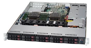 SC116AC10-R706WB3 1U WIO(2×165W) 10NVMe/SFF, rPS 700W(80+PLAT),černé