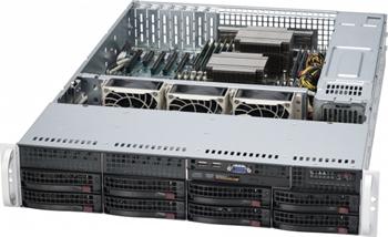 SC825TQC-600LP 2U eATX13,8sATA/SAS3,slimCD,LP,600W (80+PLAT),černé