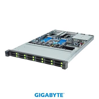 Server R163-Z32 1U SP5(400W), 1GbE, 12NVMe4/SFF, M.2, 12DDR5, 2PCI-E16(g5), 2OCP3, IPMI, 1k3W rPS (80+ PLAT.)