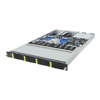 Server R163-Z36 1U SP5(300/400W), 1GbE, 16E3.S, M.2, 12DDR5, 2PCI-E16g5, 2OCP3, IPMI, 2kW rPS (80+ TIT.)