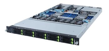 Server R182-NA0 1U 2S-P+(270W), 2GbE, 10NVMe4/SFF, IPMI, 32DDR4-3200, 2PCI-E16(g4), 2OCP, rPS (80+ PLAT)