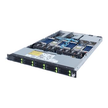 Server R182-Z93 1U 2S-SP3 (240W), 2GbE, 10NVMe4, M.2, IPMI, 32DDR4-3200, 2PCI-E16(g4), 2OCP, IPMI, RoT, rPS (80+ PLAT.)