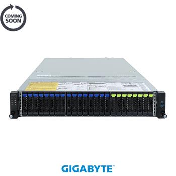 Server R283-Z92 2U 2S-SP5(400W), 2GbE, 16SFF&8NVMe4, 3M.2, 24DDR5, 4PCI-E16(g5), OCP3, IPMI, 2kW rPS (80+ PLAT.)