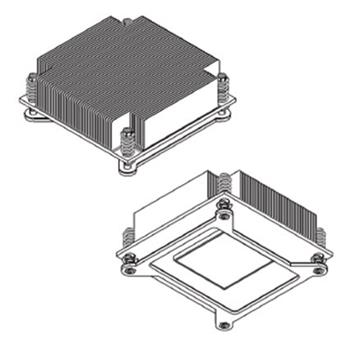 SNK-P0086 Pasivní 1U heatsink pro 1P LGA1700 (X13Sxx) - obdélníkový výřez