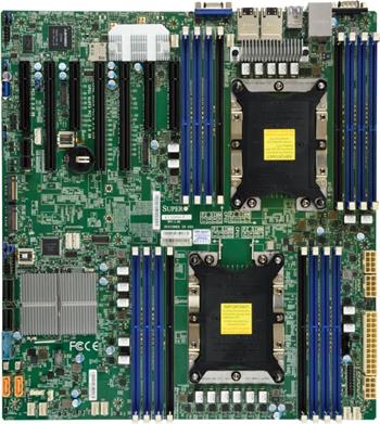 X11DPH-T 2S-P, 3PCI-E16(g3),4-E8,2×10GbE-T, 10sATA3, 2×M.2, 16DDR4-2933,IPMI