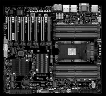 X11SPA-T 1S-P (W3200),4PCI-E16,3-E8v16, 10GbE-T, 1GbE, 8sATA3, 4M.2, 12DDR4-2933,audio, IPMI