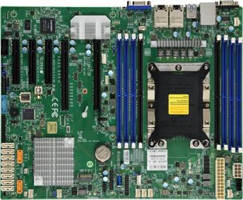 X11SPi-TF 1S-P,1/2PCI-E16,2/3-E8,4-E8g3,E4v-E8, 2×10GbE-T, 10sATA3,M.2, 8DDR4-2933,IPMI