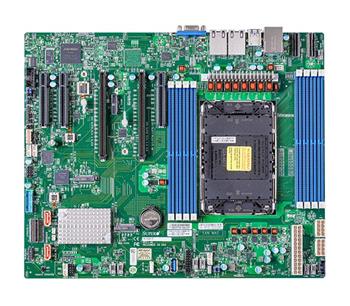 X13SEi-F ATX S-E(350W), 2PCI-E16g5, 3-E8g5, 2GbE-T, 2M.2, 10sATA3, 4NVMe5, 8DDR5-4800, IPMI